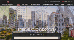 Desktop Screenshot of centralapartmenthotels.com.au